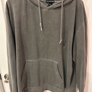 Women’s Gray Hoodie with text on back
